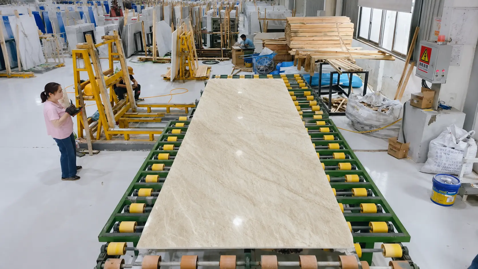 Inspection & export packing for natural stone projects